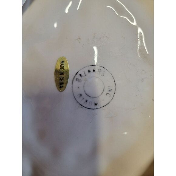 Bazaars world ceramic bunny cabbage‎ lettuce plate home decor - Picture 8 of 8